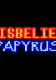 Disbelief Papyrus - Video Game Music
