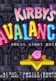 Kirby's Avalanche Kirby's Ghost Trap - Video Game Music