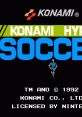 Konami Hyper Soccer - Video Game Video game from Konami Hyper Soccer for NES. Published by Konami, Mattel (1992).