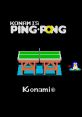 Konami's Ping Pong - Video Game Video game from Konami's Ping Pong for Arcade. Published by Konami (1985). 