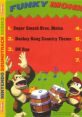 Funky Monkeys soundtrack featuring Donkey Kong and Diddy Kong with iconic video game tracks and vibrant art.