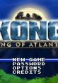 Kong: King of Atlantis - Video Game Video game from Kong: King of Atlantis for GBA. Published by Majesco (2005). Uploaded