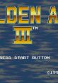 Golden Axe III ゴールデンアックスⅢ - Video Game Video game from Golden Axe III ゴールデンアックスⅢ for Genesis / Mega