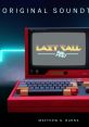 Colorful retro computer showcasing original soundtrack for Last Call BBS by Matthew S. Burns, featuring vintage game design.