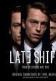 Late Shift soundtrack cover featuring a serious male actor, highlighting choices and consequences in the game.