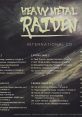 HEAVY METAL RAIDEN INTERNATIONAL CD ヘビーメタルライデン インターナショナルCD - Video Game Video game from HEAVY METAL RAID