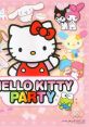 Hello Kitty Party Hello Kitty no Oshare Party Sanrio Character Zukan DS Happy Party with Hello Kitty and Friends