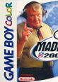 Madden NFL 2000 for Game Boy Color cover featuring a coach in headphones, ready for action on the football field.