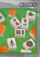 Mahjong tiles scattered on a green background, featuring Nintendo branding, showcasing classic gameplay elements.