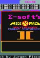 MIDI Maze II - Video Game Video game from MIDI Maze II for Atari ST. Published by Sigma-Soft (1989). 