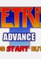 Minna no Soft Series: Tetris Advance みんなのソフトシリーズ テトリス アドバンス - Video Game Video game from Minna no