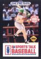 MLBPA Sports Talk Baseball - Video Game Video game from MLBPA Sports Talk Baseball for Genesis / Mega Drive. Published by