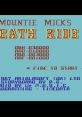 Mountie Mick's Death Ride - Video Game Video game from Mountie Mick's Death Ride for Commodore 64. Published by