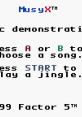 MusyX Audio Tools for GB Demo - Video Game Video game from MusyX Audio Tools for GB Demo for GB. Published by Factor 5