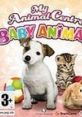 My Animal Centre: Baby Animals cover featuring a puppy, kitten, and plush bunny with colorful toys, perfect for animal lovers.