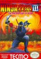 Ninja Gaiden III: The Ancient Ship of Doom 忍者龍剣伝III 黄泉よみの方 - Video Game Video game from Ninja Gaiden III: The