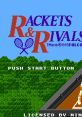 Rackets & Rivals - Video Game Video game from Rackets & Rivals for NES. Published by Palcom (1993).