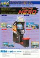 Exciting features of Racing Hero (X) レーシングヒーロー arcade game showcasing innovative racing gameplay and dynamic courses.