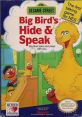 Sesame Street - Big Bird's Hide and Speak - Video Game Video game from Sesame Street - Big Bird's Hide and Speak for NES.