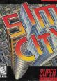 Sim City シムシティー - Video Game Video game from Sim City シムシティー for SNES. Published by Maxis, Nintendo (1991).