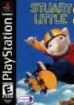 Cover art for "Stuart Little 2" on PlayStation featuring Stuart on a skateboard, perfect for family gaming fun.