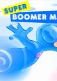 Colorful character from Super Boomer Max, a thrilling video game, showcasing dynamic movement and playful design elements.