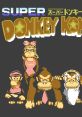 Super Donkey Kong characters, including Donkey Kong, Diddy Kong, and others, in a retro pixel art style. Fun gaming nostalgia!