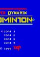 Super Dyna'mix Badminton スーパーダイナミックスバドミントン - Video Game Video game from Super Dyna'mix Badminton