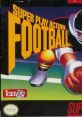 Super Play Action Football - Video Game Video game from Super Play Action Football for SNES. Published by Nintendo (1992). 