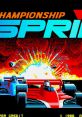 Super Sprint (Atari System 2) Championship Sprint Turbo Sprint スーパースプリント - Video Game Video game from Super