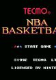 Tecmo NBA Basketball - Video Game Video game from Tecmo NBA Basketball for NES. Published by Tecmo (1992). 