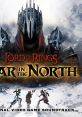 Epic cover art from The Lord of the Rings: War in the North showcases heroes battling in a snowy landscape.