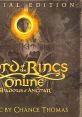 Cover art for The Lord of the Rings Online: Shadows of Angmar, featuring the iconic Eye of Sauron design.