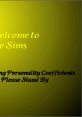 The Sims (Steering Committe Build) (June 4, 1998) - Video Game Video game from The Sims (Steering Committe Build) (June