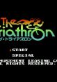 The Triathron ザ・トライアスロン - Video Game Video game from The Triathron ザ・トライアスロン for Family Computer, NES.