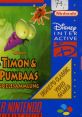 Timon and Pumbaa's Jungle Games Disney's Timon & Pumbaa's Jungle Games - Video Game Video game from Timon and Pumbaa's