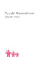 Touch! Generations TRACK Touch! Generations サウンドトラック - Video Game Video game from Touch! Generations TRACK