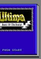 Ultima IV - Quest of the Avatar ウルティマIV 聖者への道 - Video Game Video game from Ultima IV - Quest of the Avatar