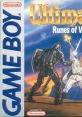 Ultima: Runes of Virtue II ウルティマ 〜失われたルーン2〜 - Video Game Video game from Ultima: Runes of Virtue II