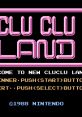 Vs. Clu Clu Land (Vs. Unisystem) クルクルランド - Video Game Video game from Vs. Clu Clu Land (Vs. Unisystem)