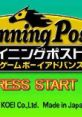 Winning Post Winning Post for Game Boy Advance ウイニングポスト for ゲームボーイアドバンス - Video Game Video game from