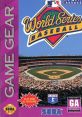 World Series Baseball - Video Game Video game from World Series Baseball for Game Gear. Published by Sega (1993).