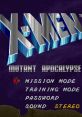 X-Men: Mutant Apocalypse エックスメン ミュータントアポカリプス - Video Game Video game from X-Men: Mutant Apocalypse