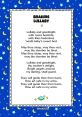 Brahms' Lullaby lyrics on a starry background, perfect for a soothing Pop Lullaby song generator with voice.