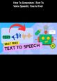 Magician Text-to-Speech Computer AI Voice