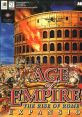 Age of Empires: The Rise of Rome - Video Game Video game from Age of Empires: The Rise of Rome for Windows. Published by