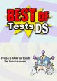 Best of Tests DS - Video Game Video game from Best of Tests DS for DS. Published by Bigben, Conspiracy (2007). Uploaded