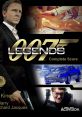 James Bond 007 Legends cover featuring Daniel Craig, iconic car, and villains, highlighting the complete score by Kiner and Jacques.