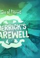 Sea of Thieves Merrick's Farewell track artwork showcasing vibrant colors and iconic game symbols, capturing pirate adventure.