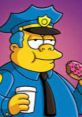 Chief Wiggum Now you know how it is with cops. The of sirens blaring in the distance, signaling trouble ahead. Chief